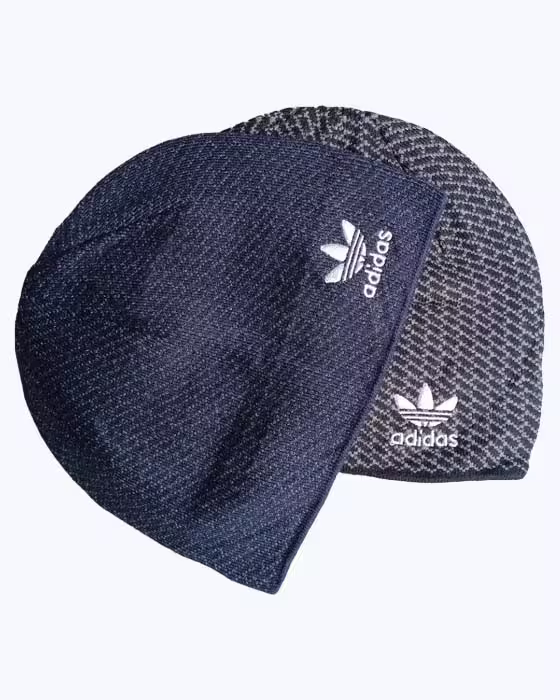 کلاه بافت اسپرت طرحدار adidas